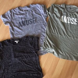 Amuse society T’s